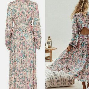 Spell Sayulita Frills Gown XS